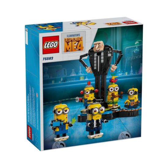 Picture of LEGO® Despicable Me: 4 Brick-Built Gru and Minions (75582)