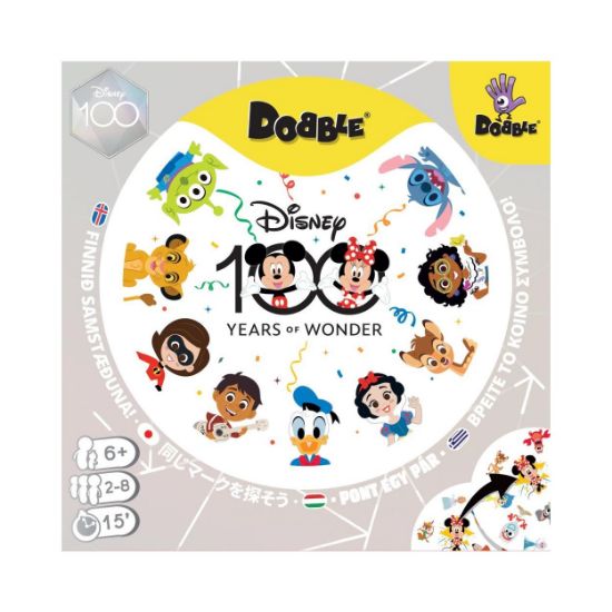 Picture of Κάισσα Dobble Disney 100 - Επιτραπέζιο (Ελληνική Γλώσσα) (KA114677)