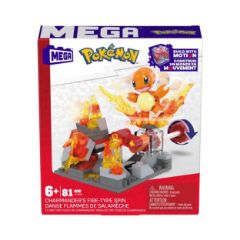 Picture of Mattel Mega Pokemon Adventure Builder: Charmander's Fire-Type Spin (HTH86)