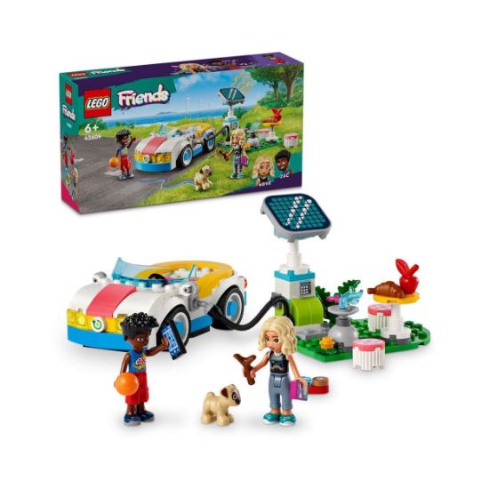 Picture of LEGO® Friends: Electric Car and Charger Toy (42609)