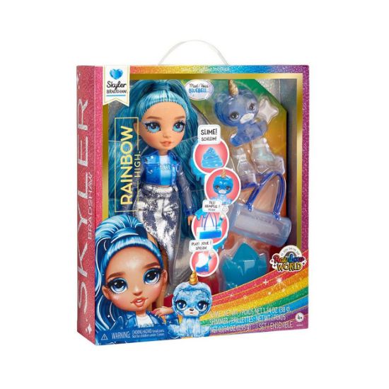 Picture of MGA Rainbow High: Skyler Bradshaw - (Blue) Doll & Slime (120216-EU)