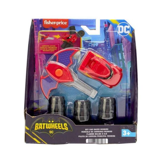 Picture of Fisher-Price® DC Batwheels - Key Car Racer Redbird Vehicle (HRJ55)