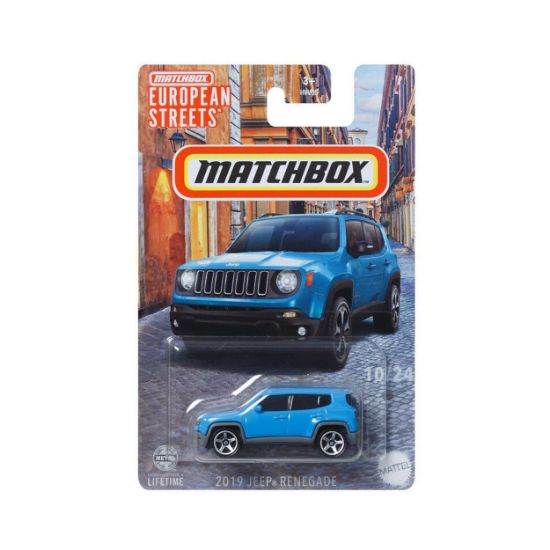 Picture of Mattel Matchbox®: European Streets - 2019 Jeep Renegade Vehicle (HVV30)