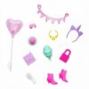 Picture of Mattel Barbie: Pink Heart Balloon Accessories (HWV73)