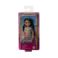 Picture of Mattel Barbie Club Chelsea Mini Girl Doll - Small Doll with Black Hair in Pigtails Wearing Removable Plaid Dress Pink Shoes (HKD91)