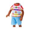 Picture of Mattel Barbie Club Chelsea Mini Doll - Small Dark Skin Boy Doll Wearing Removable Romper & Shoes with Brown Hair (HNY58)