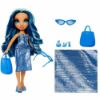 Picture of MGA Rainbow High: Swim & Style Fashion Doll- Skyler Bradshaw (Blue) Doll (507307-EUC)