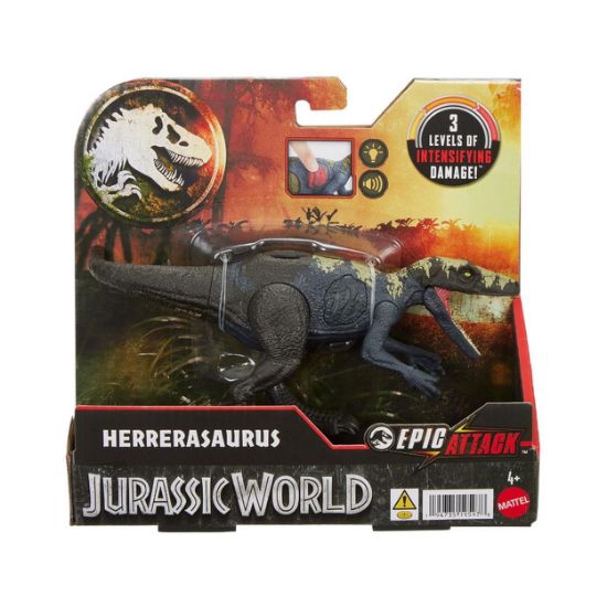 Picture of Mattel Jurassic World: Epic Attack - Herrerasaurus (HTP66)