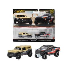 Picture of Mattel Hot Wheels®: Premium Car Culture - Ford Bronco & '17 Ford F-150 Raptor (HRR77)