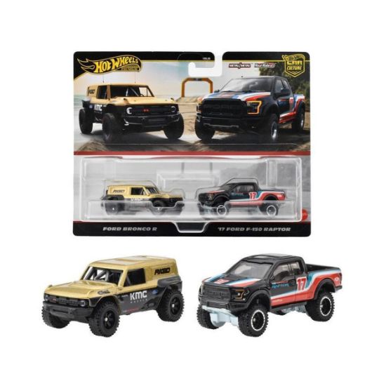 Picture of Mattel Hot Wheels®: Premium Car Culture - Ford Bronco & '17 Ford F-150 Raptor (HRR77)