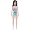 Picture of Mattel Barbie: Beach - Black Hair Doll Wearing Tropical Blue Swimsuit (HPV22)