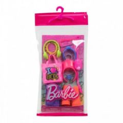 Picture of Mattel Barbie: Pink Bag I Love 80's Accessories (HWV74)