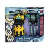 Picture of Hasbro Transformers Earthspark: Cyber-Combiner - Bumblebee & Mo Malto Action Figures (F8439)