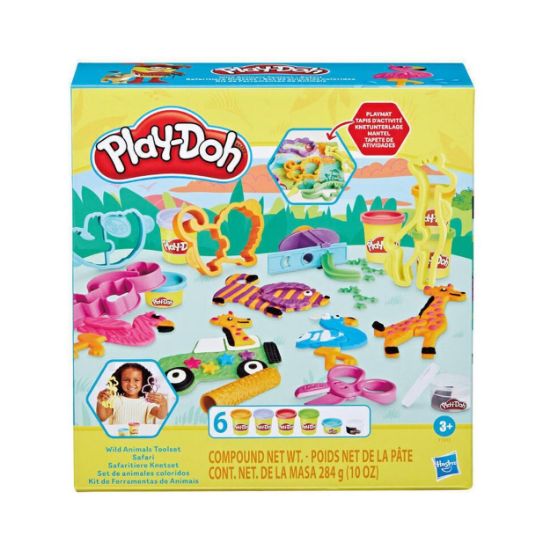 Picture of Hasbro Play-Doh: Wild Animals Toolset (F7213)