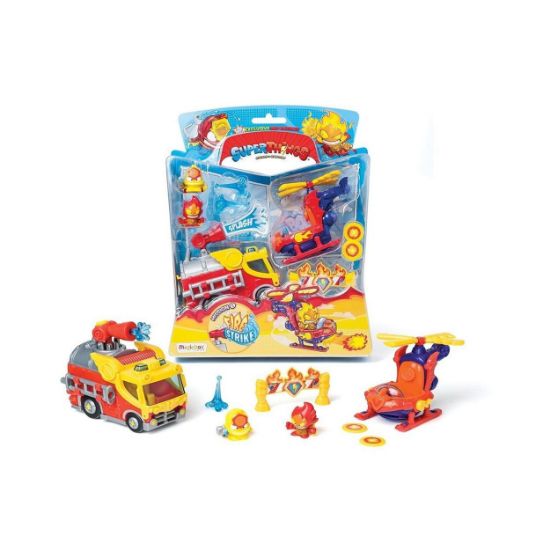 Picture of AS Superzings: Rivals of Kaboom - Mission 5 Fire Strike Playset (Random) (1013-61220)