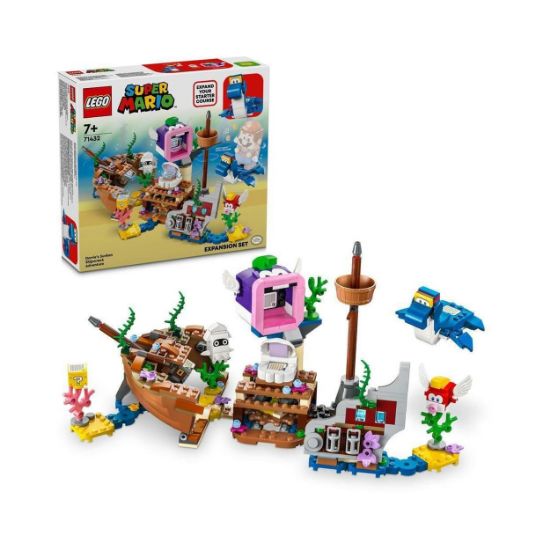 Picture of LEGO® Super Mario™: Dorrie's Sunken Shipwreck Adventure Expansion Set (71432)