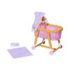 Picture of Zapf Creation: Baby Born - Good Night Bassinet in Wooden Effect (829981-116721)