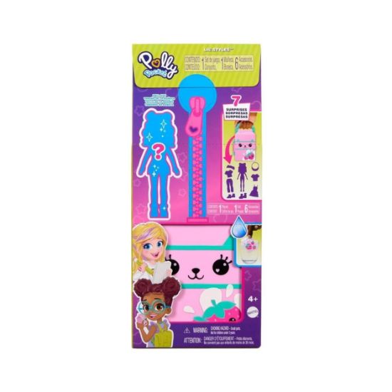 Picture of Mattel Polly Pocket - Lil' Styles Case Pink (HTV01)