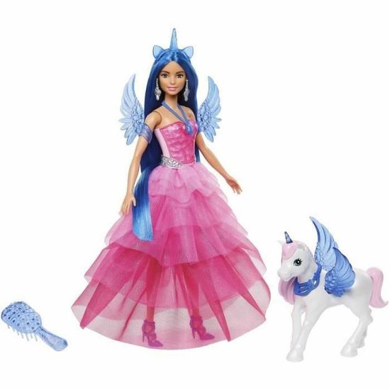 Picture of Mattel Barbie®: 65 Inspiring Stories - A Touch of Magic Doll & Unicorn (HRR16)