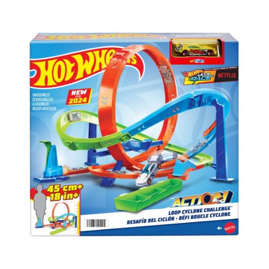 Picture of Mattel Hot Wheels®: Let's Race - Loop Cyclone Challenge (HTK16)