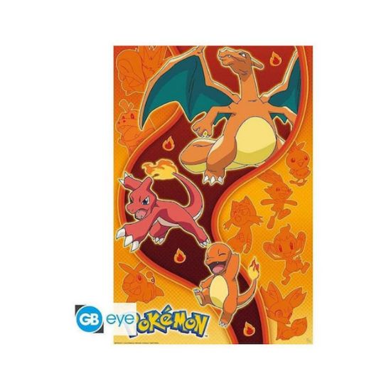 Picture of Abysse Nintendo: Pokemon - Fire Type Maxi Poster (91.5x61cm) (GBYDCO557)