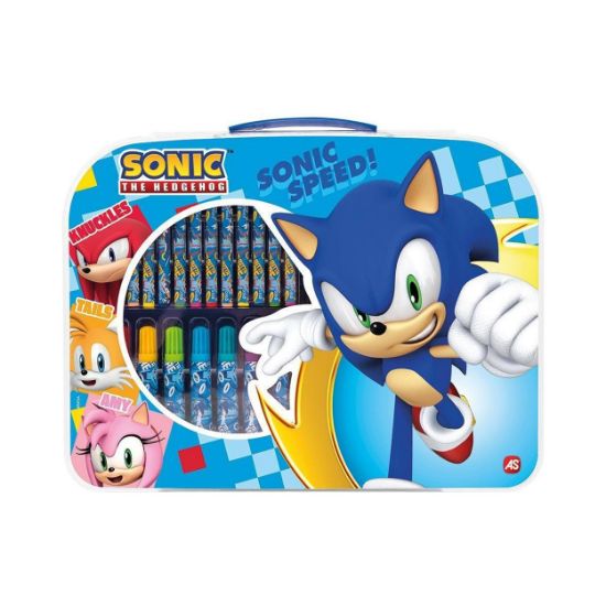 Picture of AS Art Case Sonic: The Hedgehog - Blister Painting Set (1023-66231)