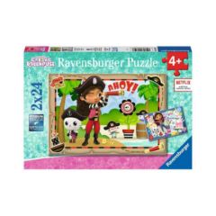 Picture of Ravensburger Puzzle: Gabby's Dollhouse - Let's Pirate Party! (2x24pcs) (5710)