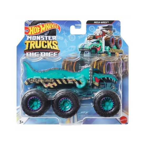 Picture of Mattel Hot Wheels: Monster Trucks Big Rigs - Mega-Wrex Vehicle (HWN87)