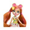 Picture of Mattel Enchantimals Mini Doll - Biloxi Bear & Trail (HTP81)