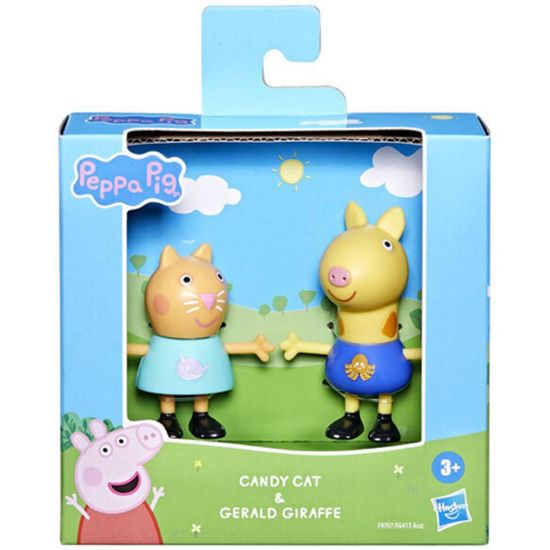 Picture of Hasbro Peppa Pig: Best Friends - Candy Cat & Gerald Giraffe (F9707)