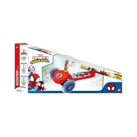 Picture of AS Scooter Plus Marvel: Spidey and his Amazing Friends με Λαμπάδα (5004-50264)