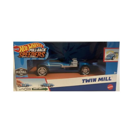 Picture of Mattel Hot Wheels: Pull-Back Speeders - Twin Mill (1:43) (HPR72)