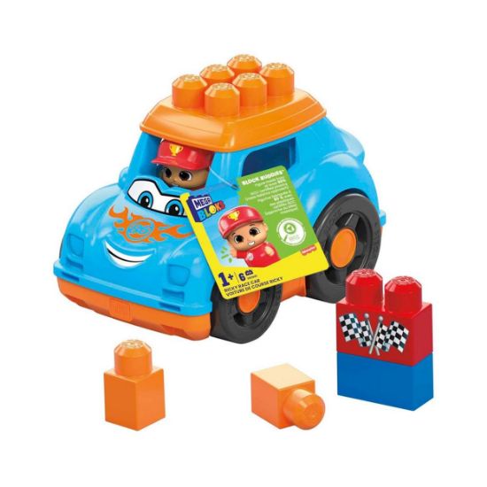 Picture of Fisher Price Mega Bloks: Block Buddies - Ricky Race Car (HKN41)