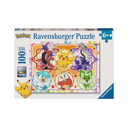 Picture of Ravensburger Puzzle: Pokemon XXL (100pcs) (12001075)