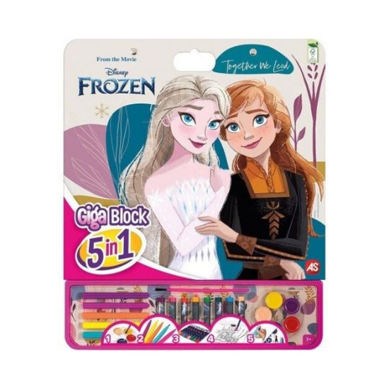 Picture of AS Disney: Frozen - Giga Block Painting Set 5 in1 (1023-62750)