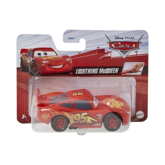 Picture of Mattel Disney: Cars On the Road - Lightning McQueen 1:43 Pullback Vehicle (HGL52)