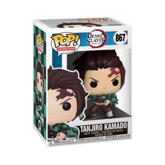 Picture of Funko Pop! Animation: Demon Slayer Kimetsu No Yaiba - Tanjiro Kamado #867 Vinyl Figure