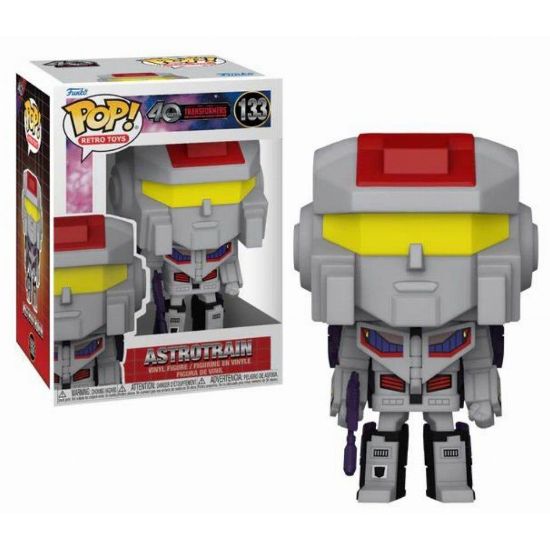 Picture of Funko Pop! Retro Toys: Transformers 40 Years - Astrotrain #133 Vinyl Figure