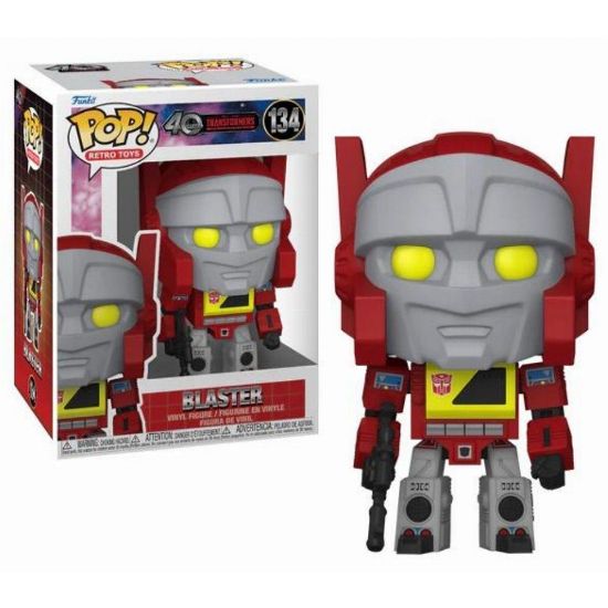 Picture of Funko Pop! Retro Toys: Transformers 40 Years - Blaster #134 Vinyl Figure