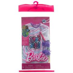 Picture of Mattel Barbie: Fashion Pack - Color Striped Dress With Stamp (HRH38)