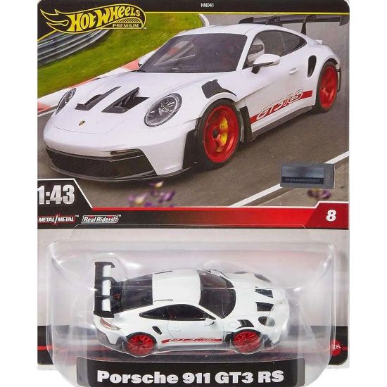 Picture of Mattel Hot Wheels Premium: Real Riders - Porsche 911 GT3 RS (1:43rd) (HWT03)