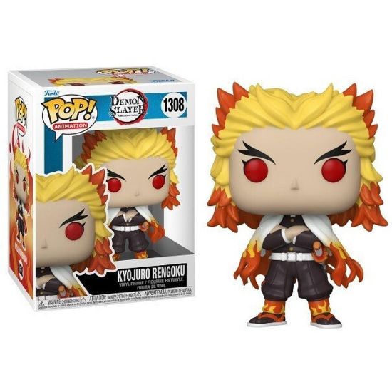 Picture of Funko Pop! Animation: Demon Slayer Kimetsu No Yaiba - Kyojuro Rengoku #1308 Vinyl Figure