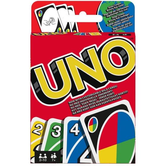 Picture of Mattel UNO Card Game - Clipstrip (BGY49)
