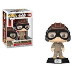 Picture of Funko Pop! Disney Star Wars: EP1 The Phantom Menace Anniversary - Anakin Skywalker with Helmet #698 Bobble-Head Vinyl Figure