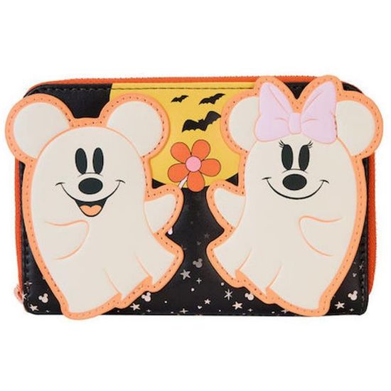 Picture of Loungefly Disney: Mickey & Friends - Halloween (Glows in the Dark) Zip Around Wallet (WDWA3108)