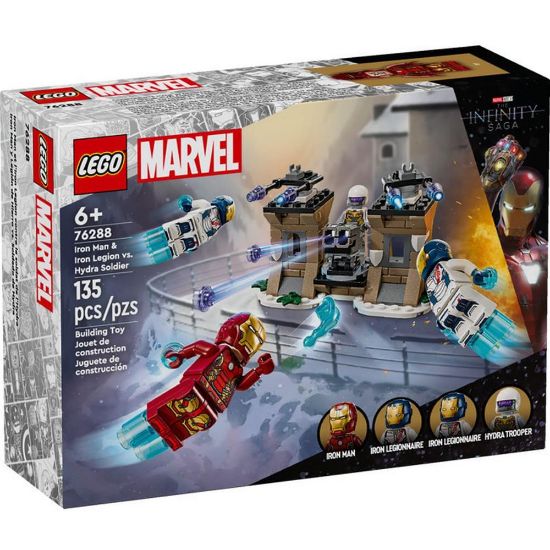 Picture of LEGO® Marvel:Iron Man & Iron Legion vs. Hydra Soldier (76288)