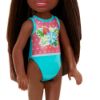 Picture of Mattel Barbie®: Club Chelsea Beach Doll with Dark Skin (HTK27)