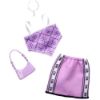 Picture of Mattel Barbie: Fashion Pack - Purple Skirt with Top and Bag  (HRH37)