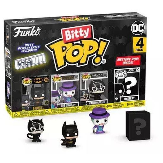 Picture of Funko Bitty Pop! 4-Pack DC: Batman 85th - Batman Vinyl Figures