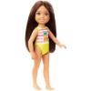 Picture of Mattel Barbie®: Club Chelsea Beach Doll with Brown Hair (JBG72)